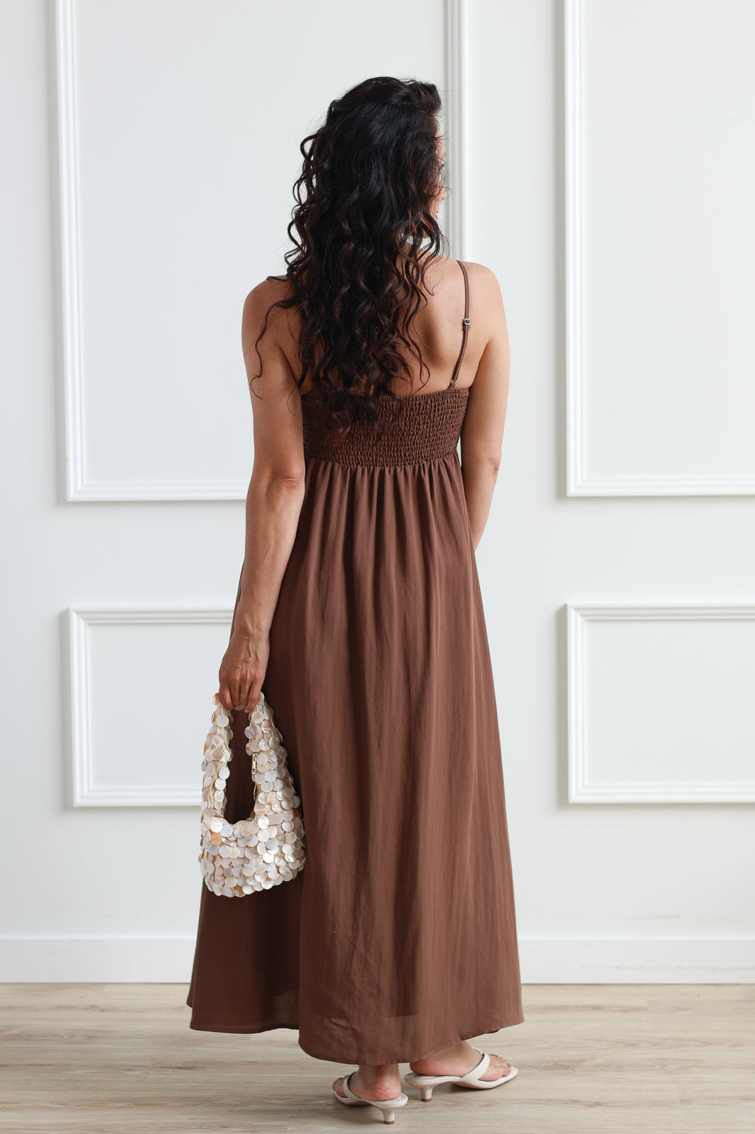 Pintuck Maxi - Coco