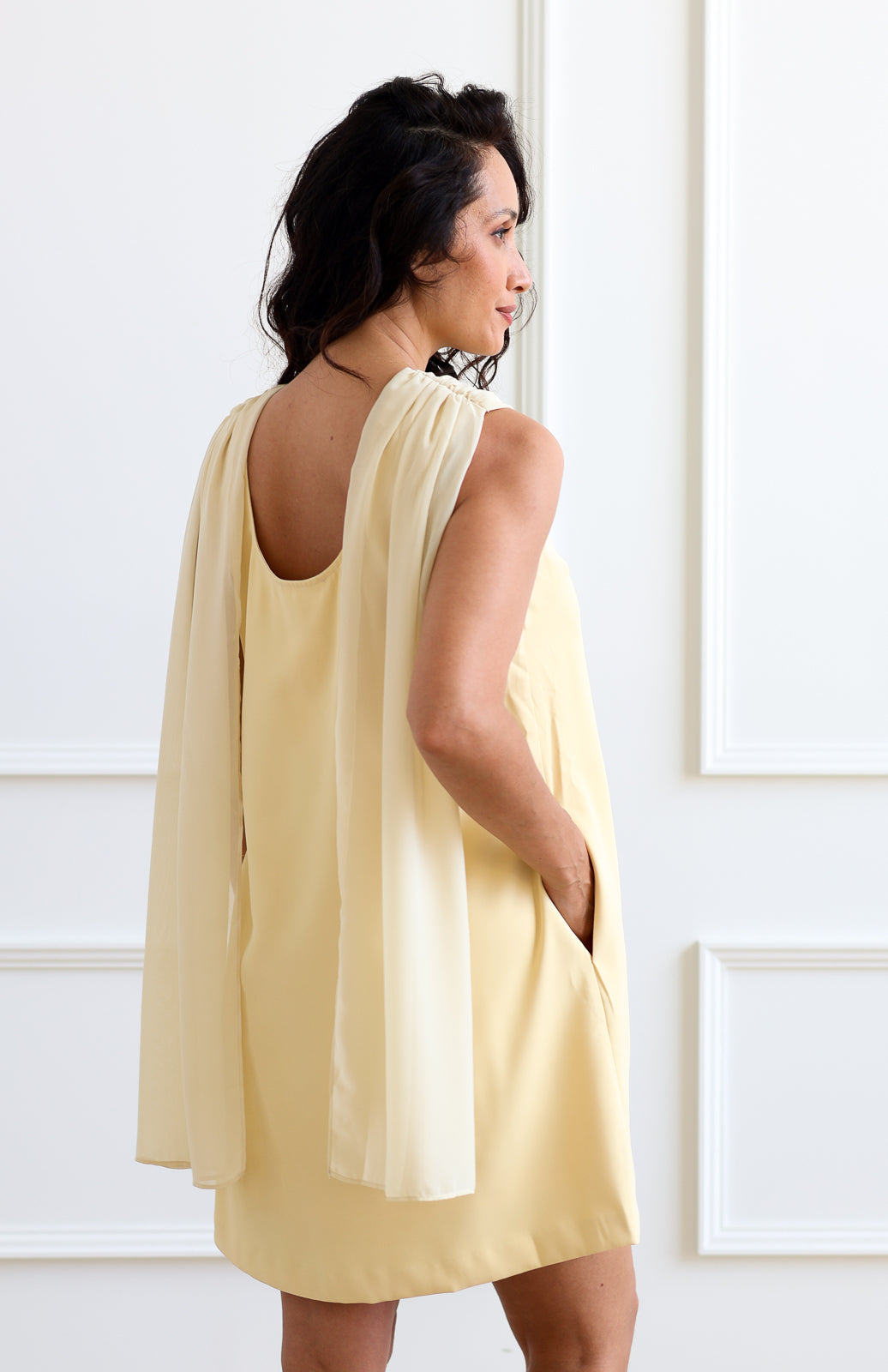 Scarf Shift Mini - Yellow