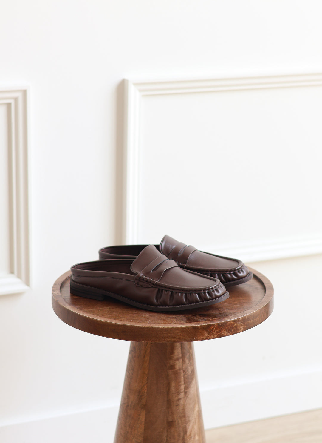 Path Open Back Loafer - Brown