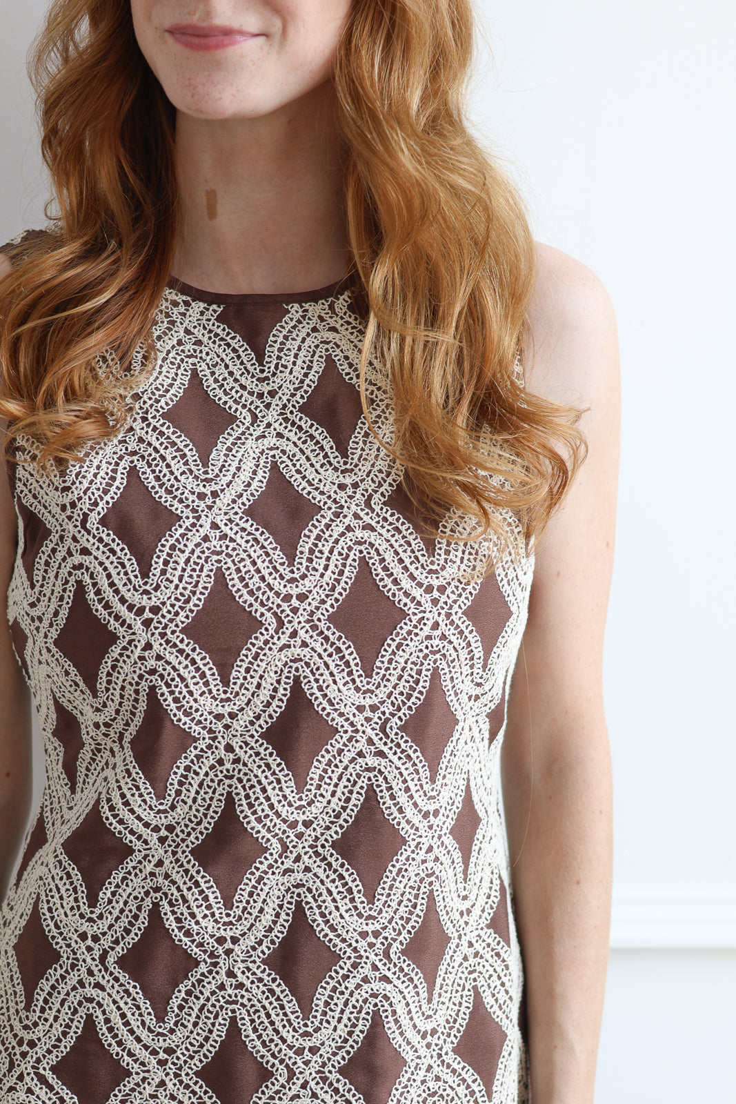 Geometric Textured Mini - Cocoa