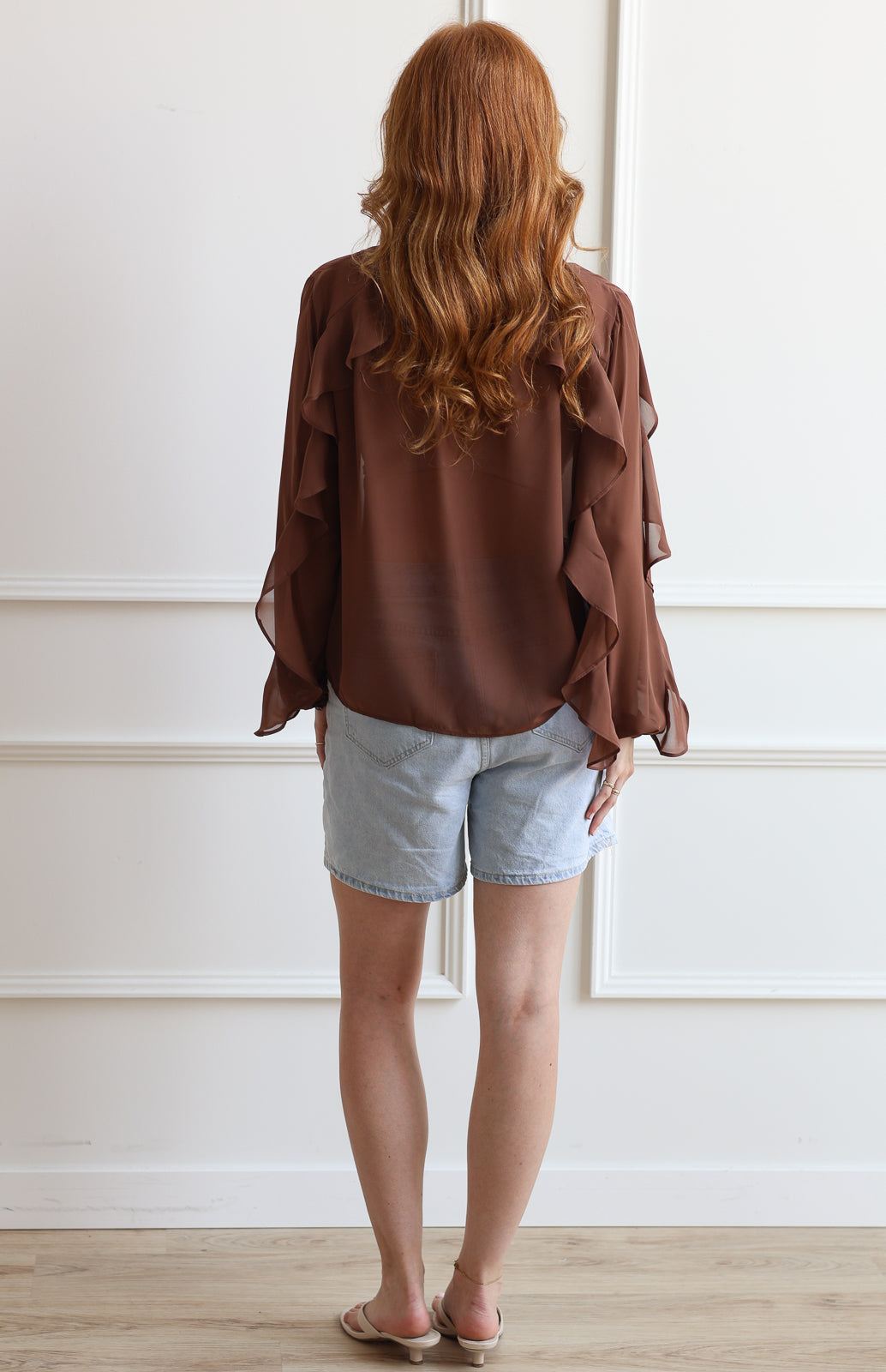 Vero Moda | Laney Long Sleeve Blouse - Teddy