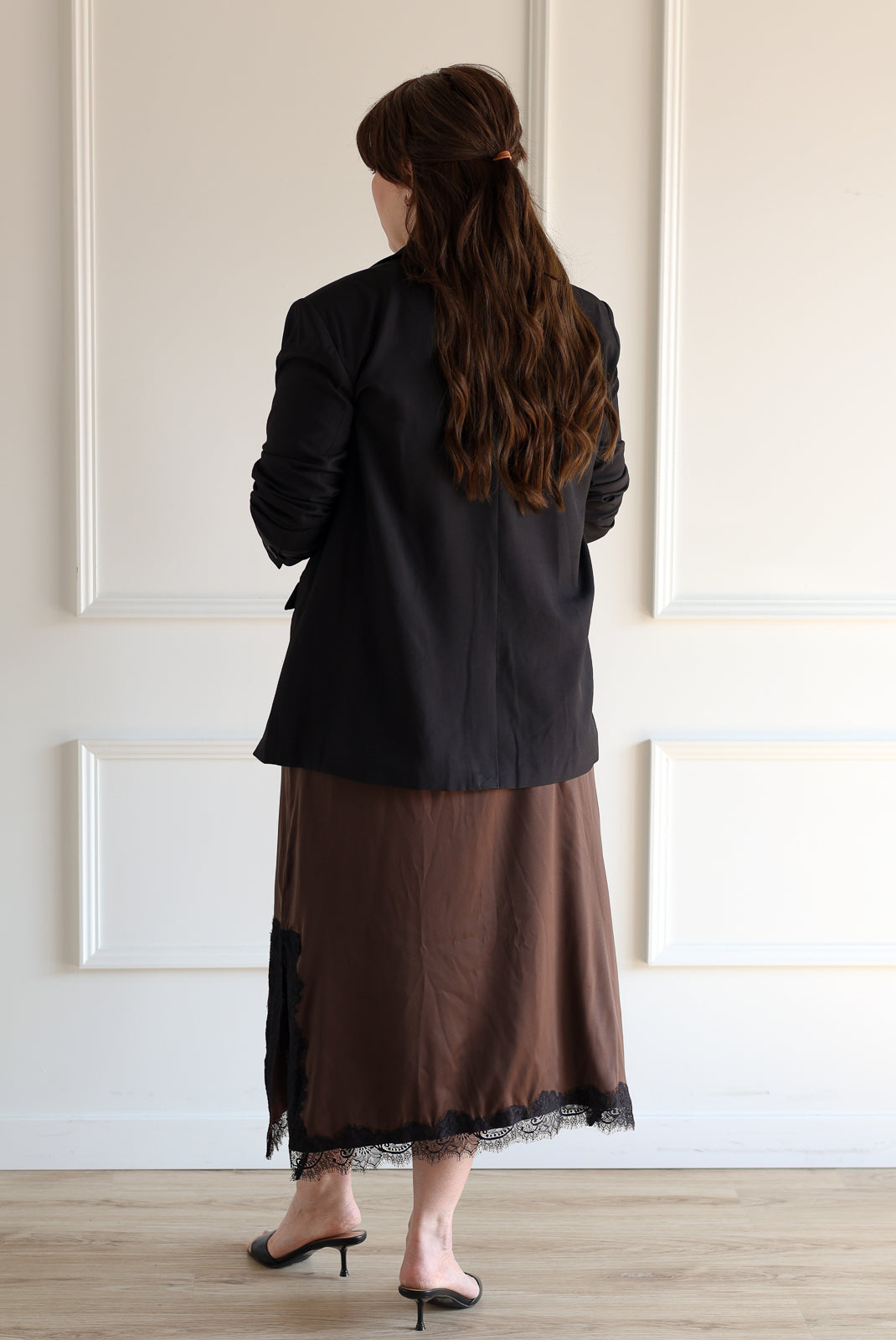 ICHI | Fava Oversized Blazer - Black