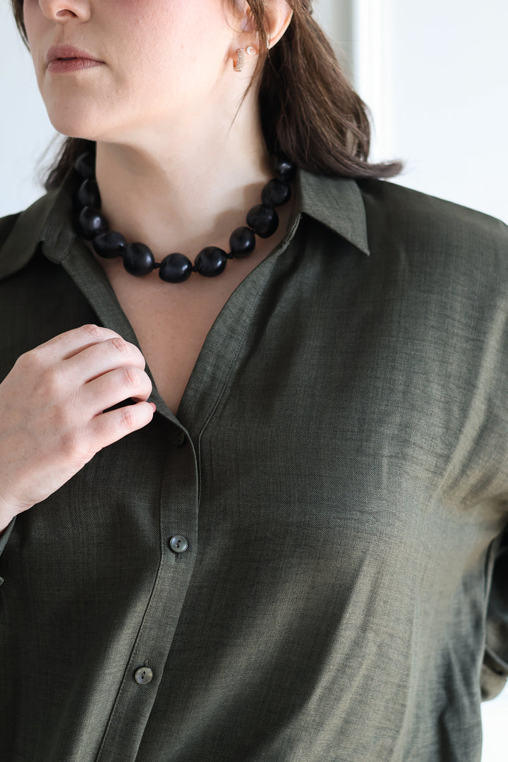 Vero Moda | Melaney Button Down - Forest
