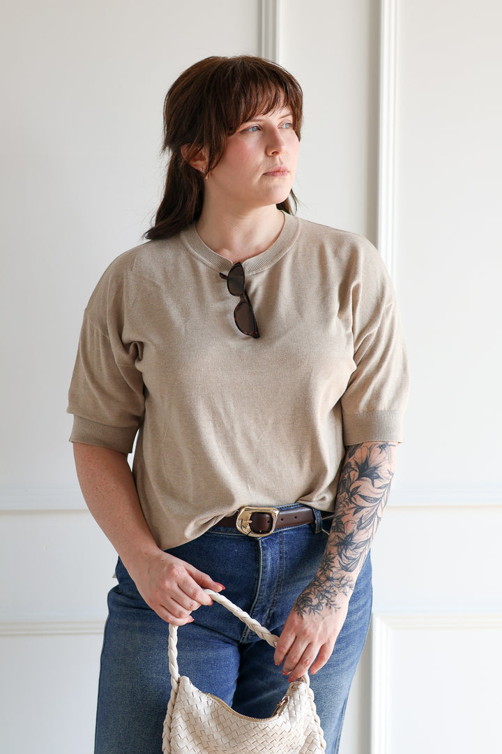 B.Young | Morla T-shirt - Hummus