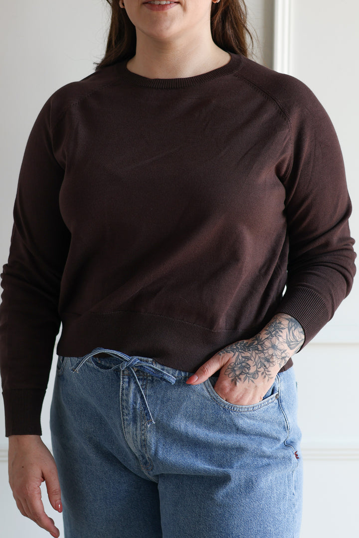 B.Young | Morla Long Sleeve Knit - Java