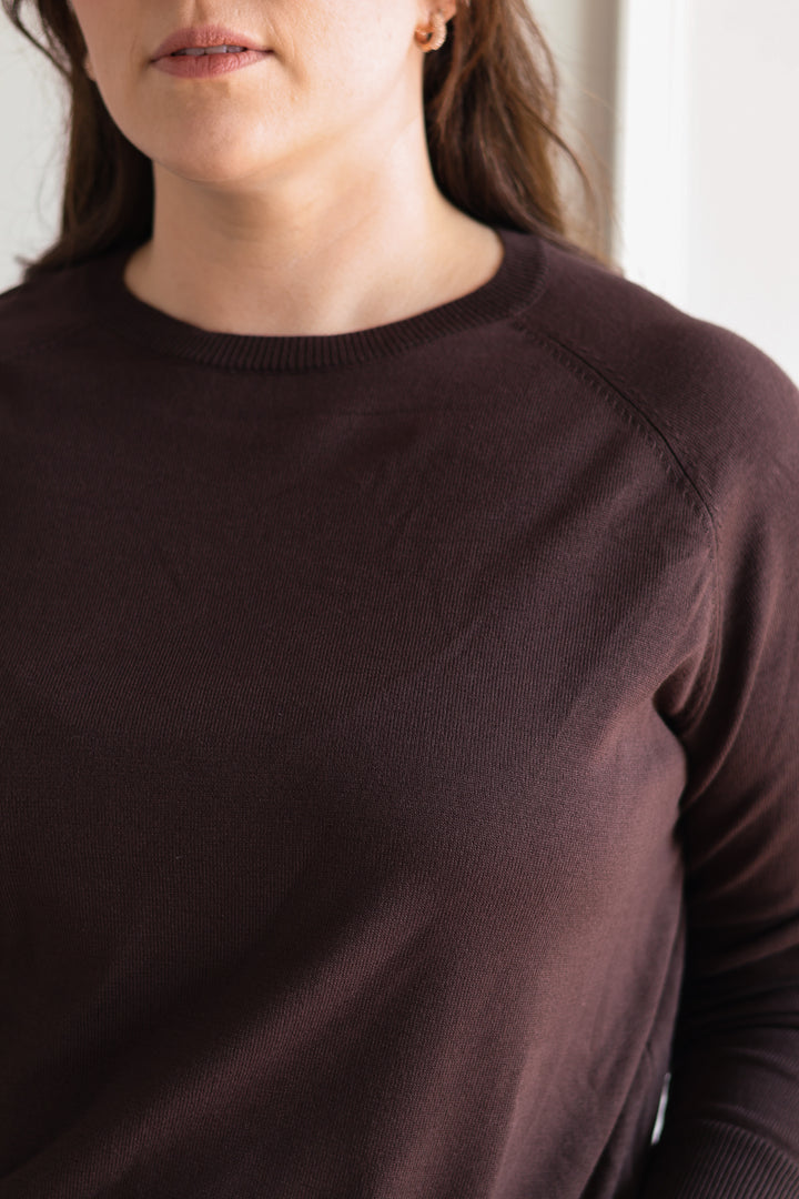 B.Young | Morla Long Sleeve Knit - Java