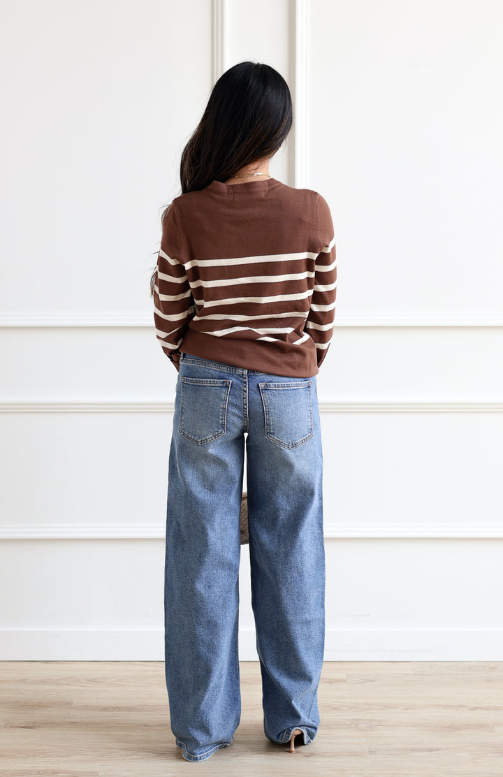Vero Moda | Saba O-neck Pullover - Cocoa