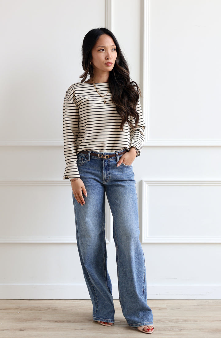 Vero Moda | Abby Boatneck Top - Forest