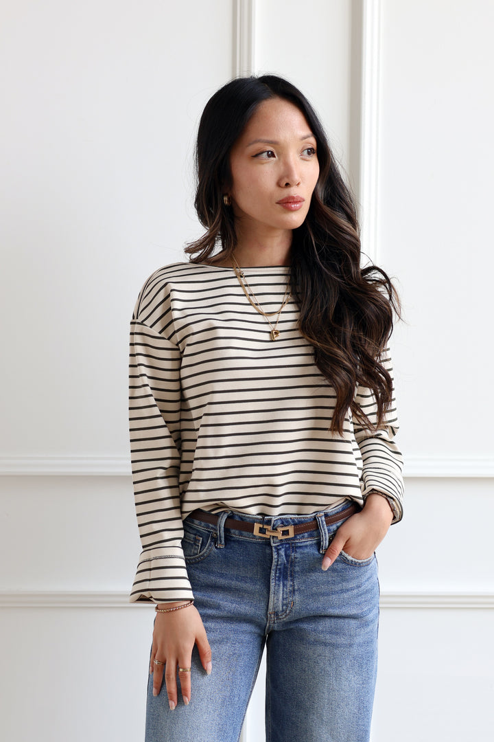 Vero Moda | Abby Boatneck Top - Forest