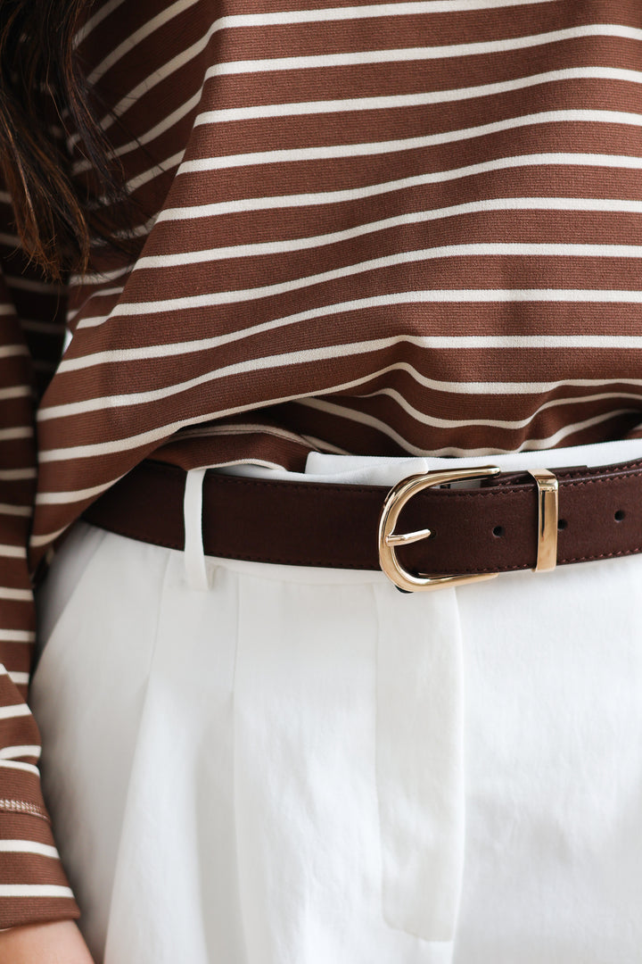Vlastmila Faux Suede Belt