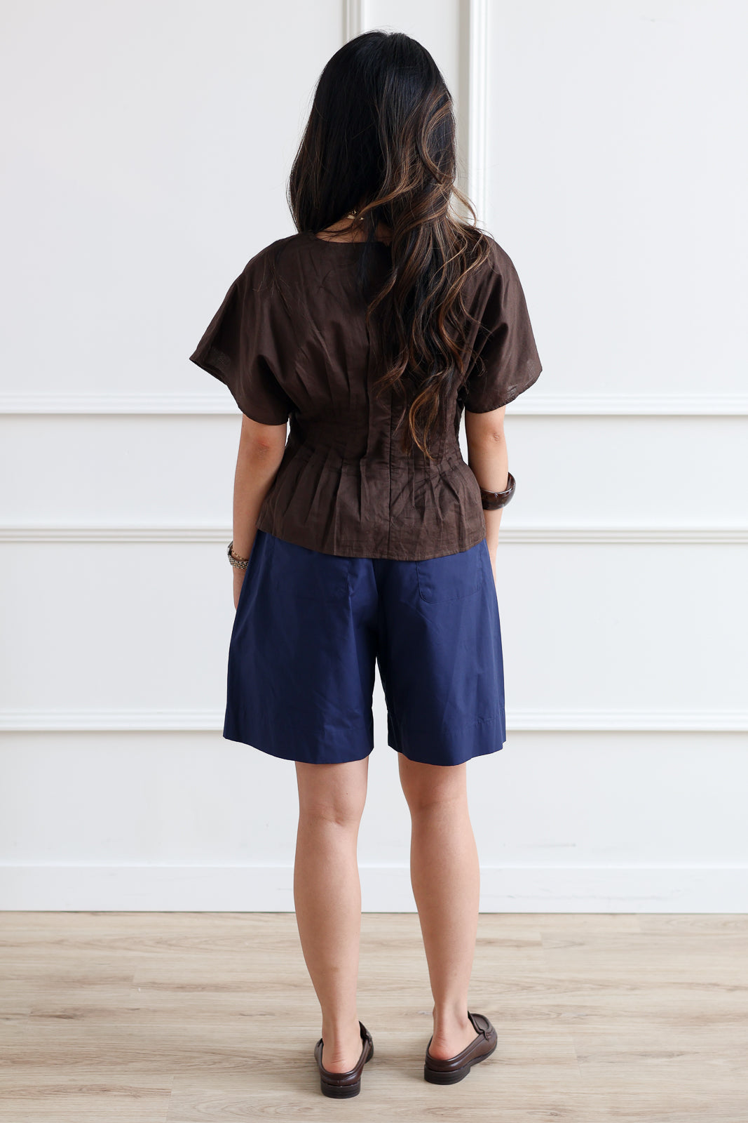 Café Cinched Blouse