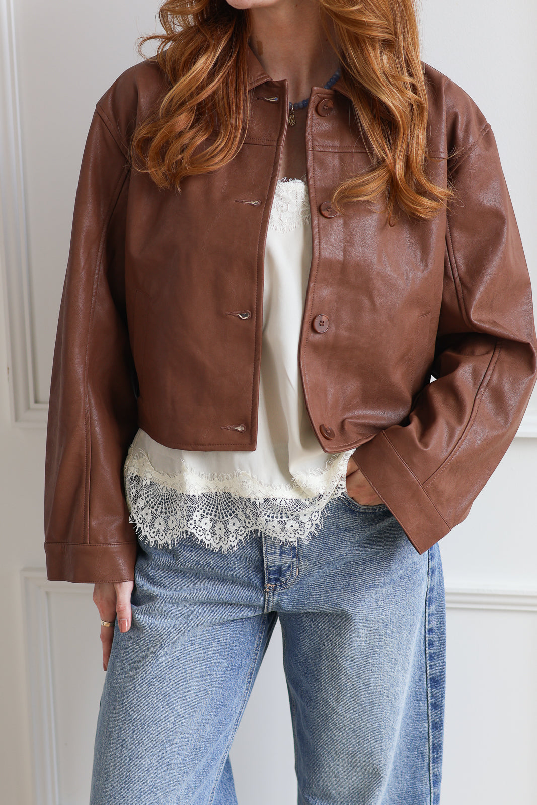 Vero Moda | Ana Bomber Jacket - Chestnut