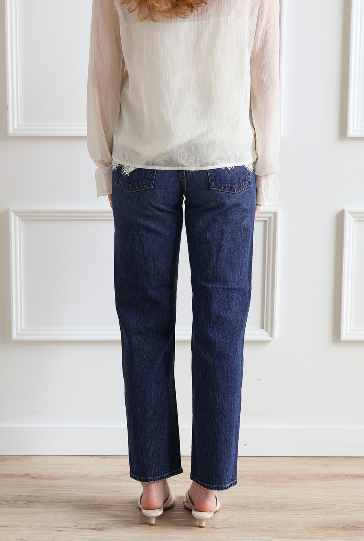 Just Black | Easy Straight Taper - Dark Denim