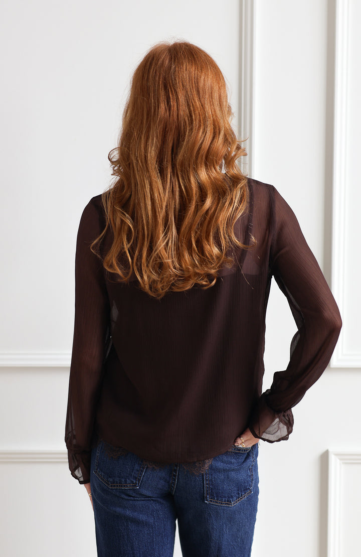Vero Moda | Lalie Lace Blouse - Torte
