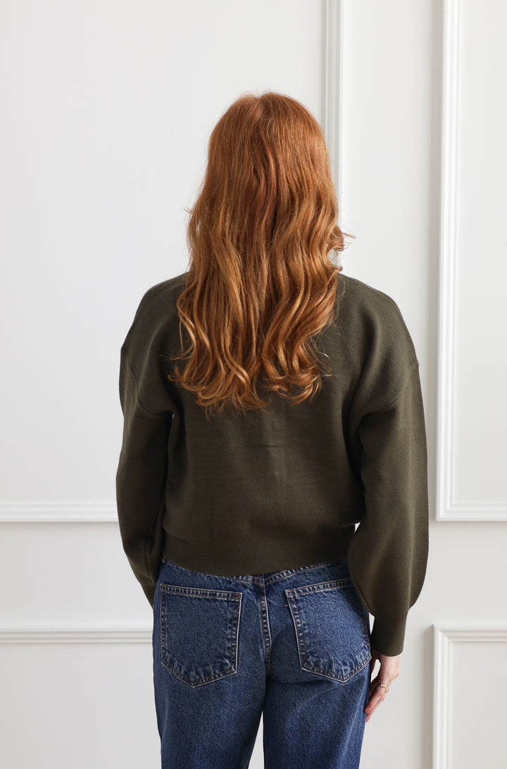 Vero Moda | Noella Oneck Cardigan - Forest