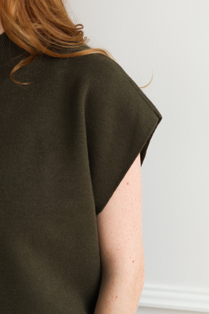 Vero Moda | Elly Mockneck Tank - Forest