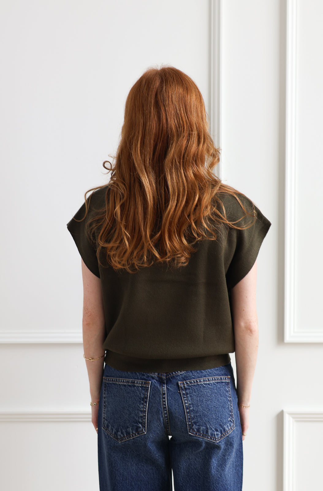Vero Moda | Elly Mockneck Tank - Forest