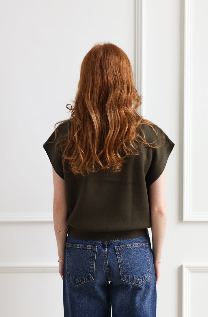 Vero Moda | Elly Mockneck Tank - Forest