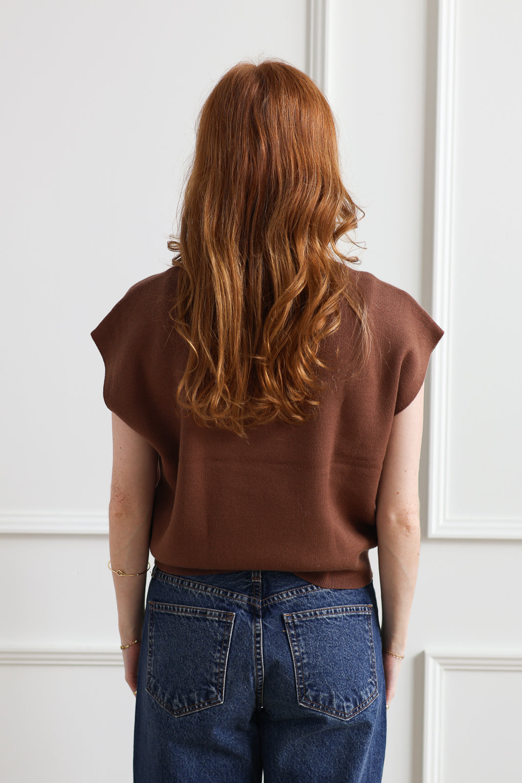 Vero Moda | Elly Mockneck Tank - Cocoa