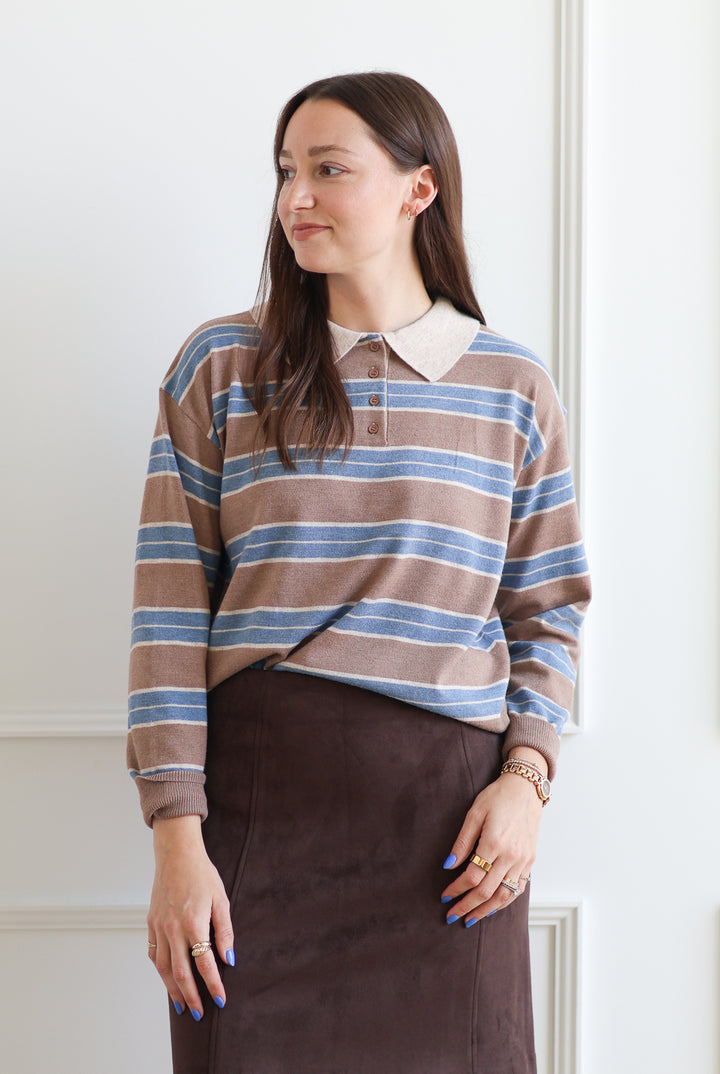 Rugby Sweater - Taupe