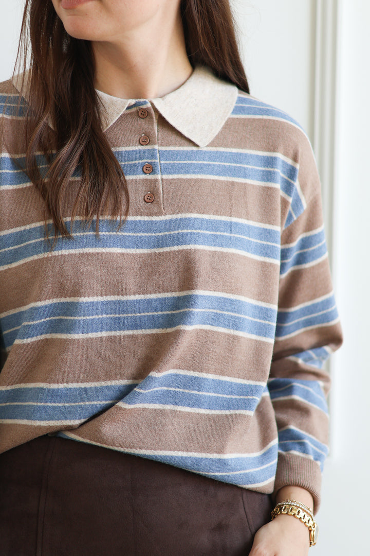 Rugby Sweater - Taupe