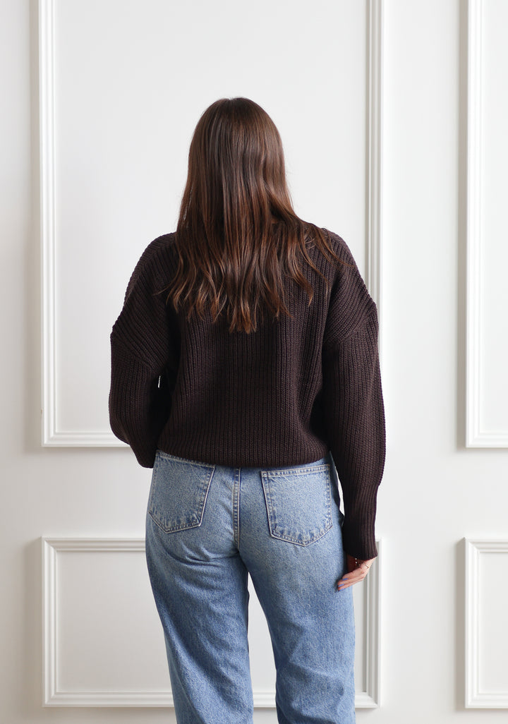 Vero Moda | Lea V Neck Cardigan - Torte