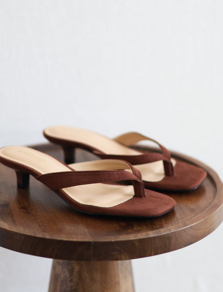 Brat Suede Kitten Heel - Torte