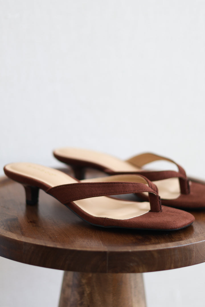 Brat Suede Kitten Heel - Torte