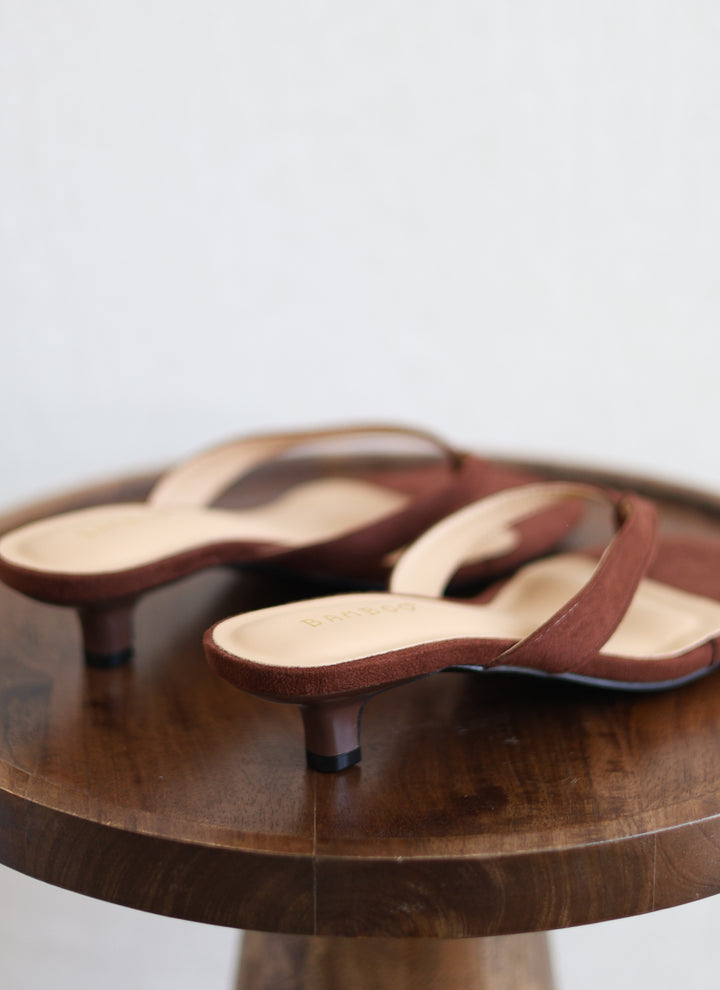 Brat Suede Kitten Heel - Torte