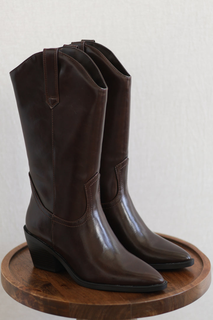 Keyman Western Boot - Brown
