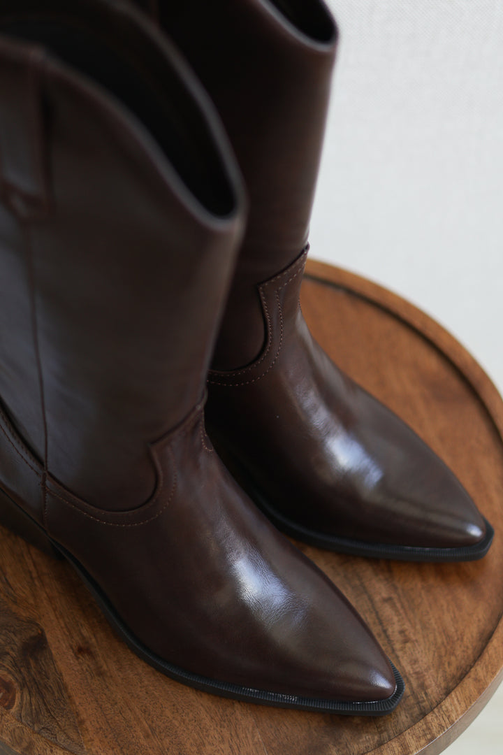 Keyman Western Boot - Brown