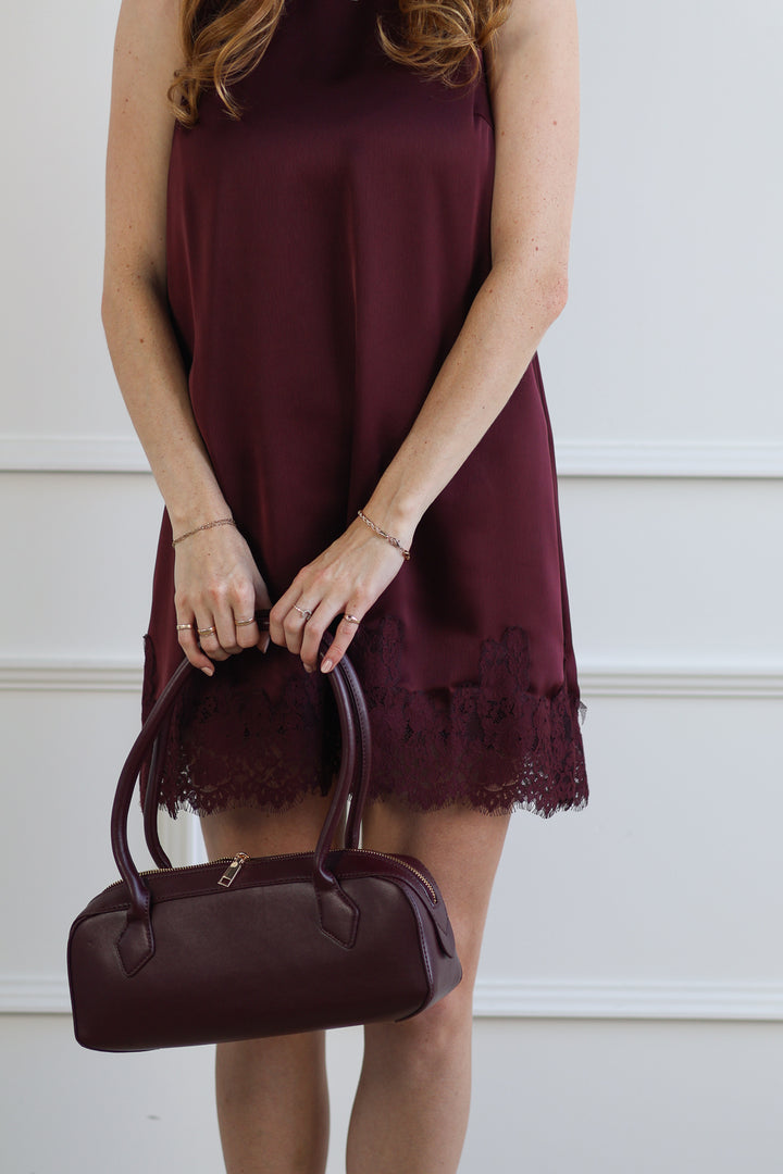 Betty Shoulder Bag - Wine