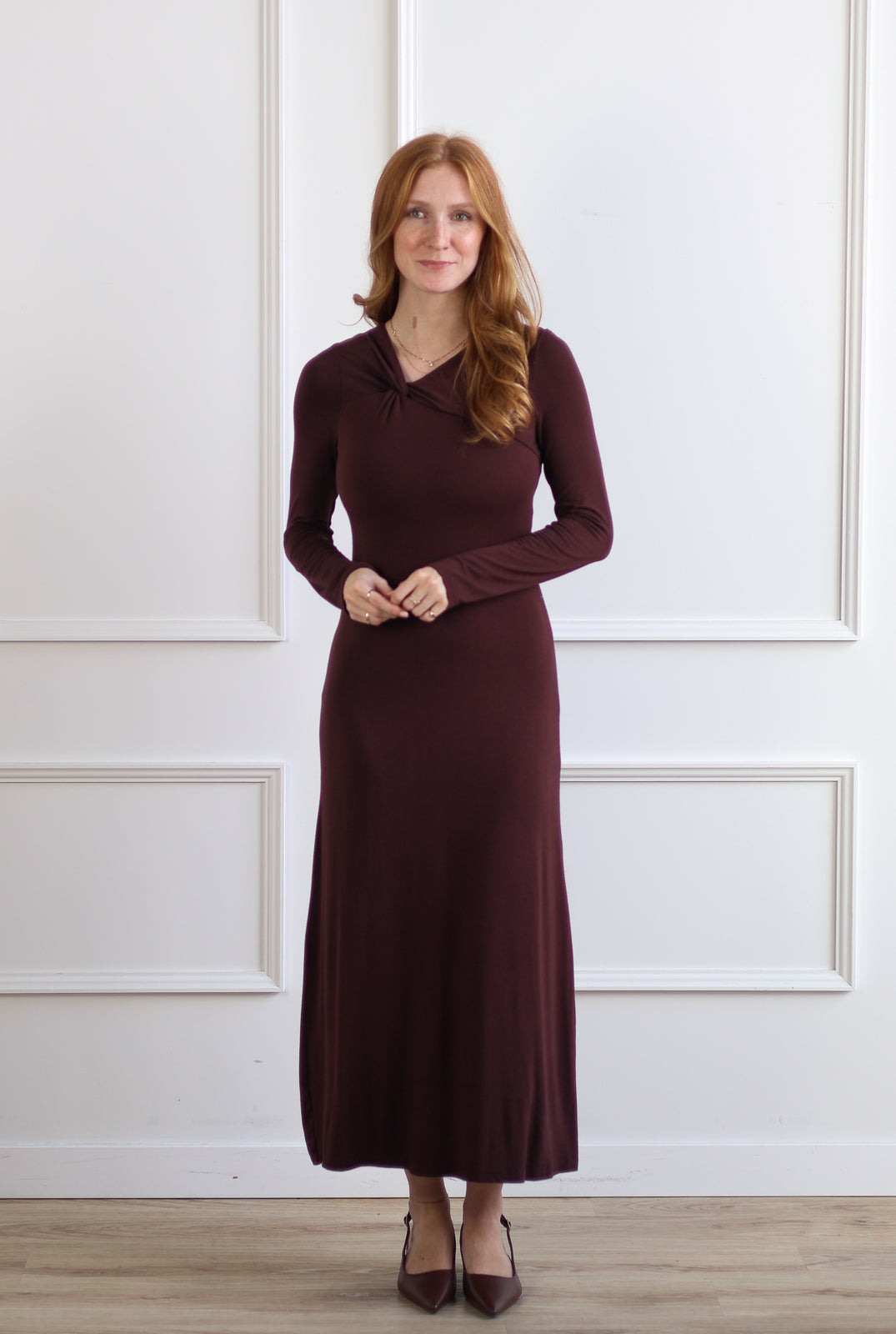 Twisted Mahogany Maxi