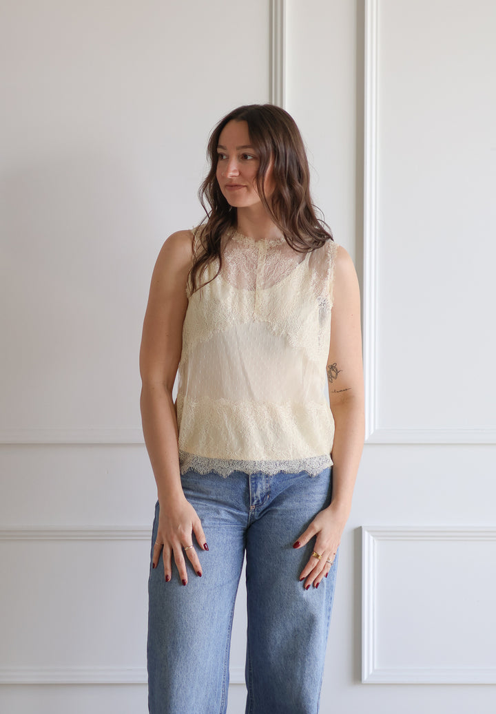 The Esme Lace Tank