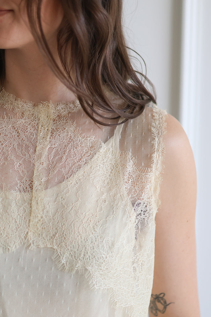 The Esme Lace Tank