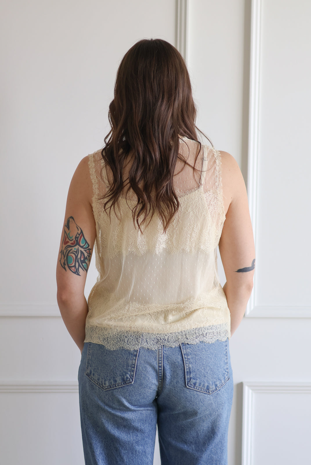 The Esme Lace Tank