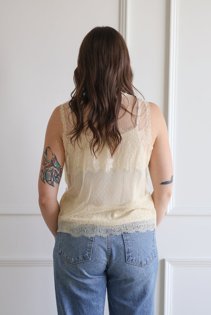 The Esme Lace Tank