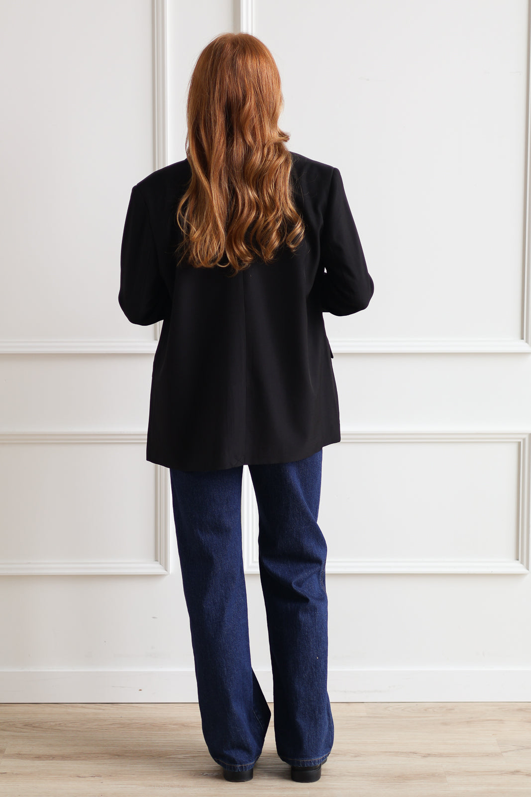 ICHI | Fava Oversized Blazer - Black