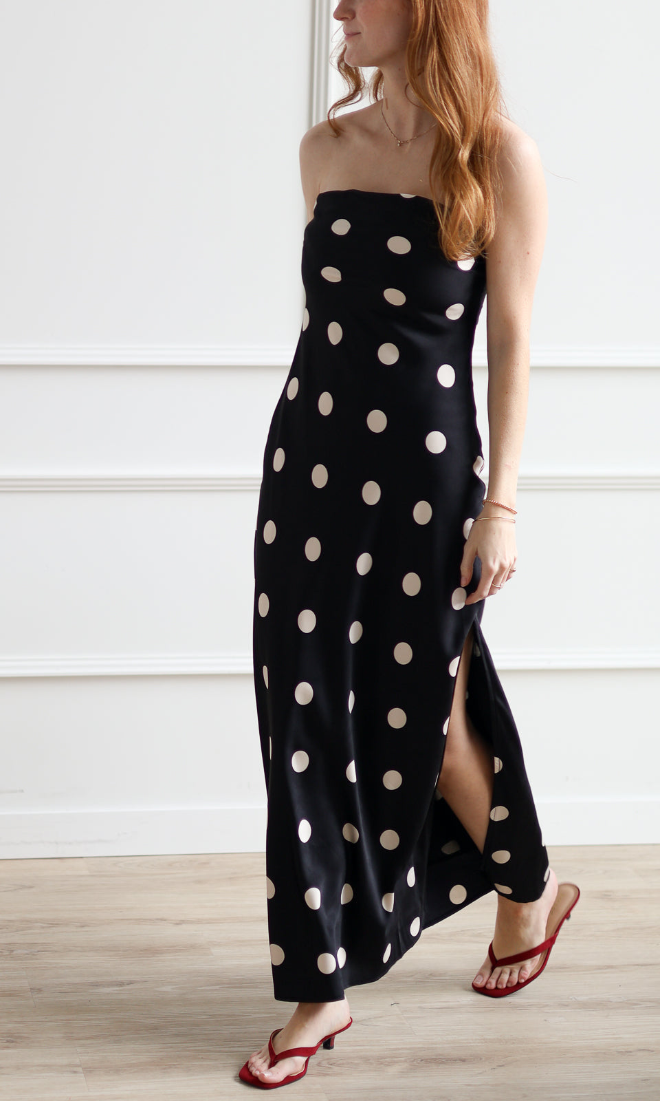 The Colette Strapless Midi