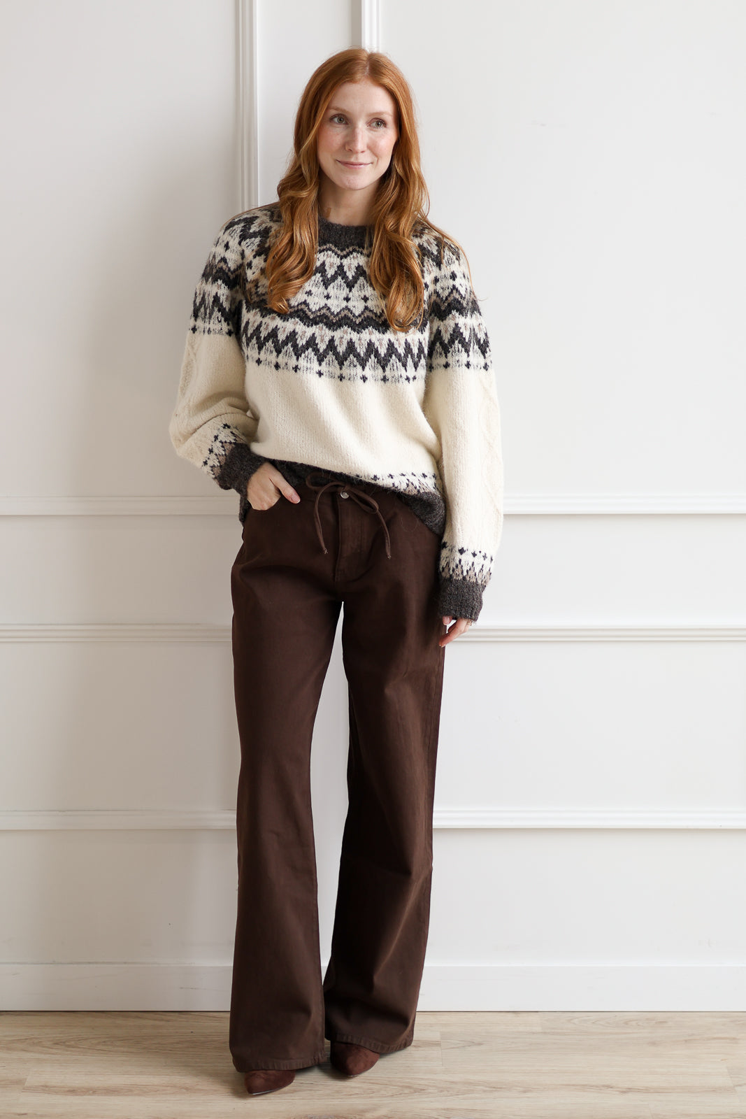 Vero Moda | Juliana Fair Isle Knit Pullover