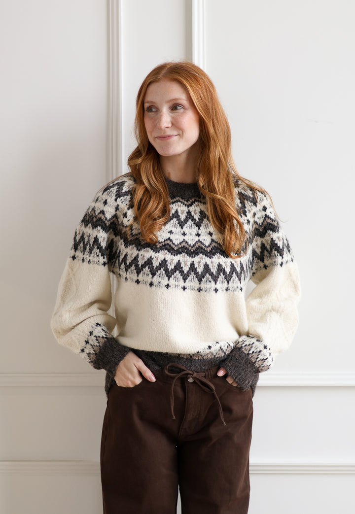 Vero Moda | Juliana Fair Isle Knit Pullover