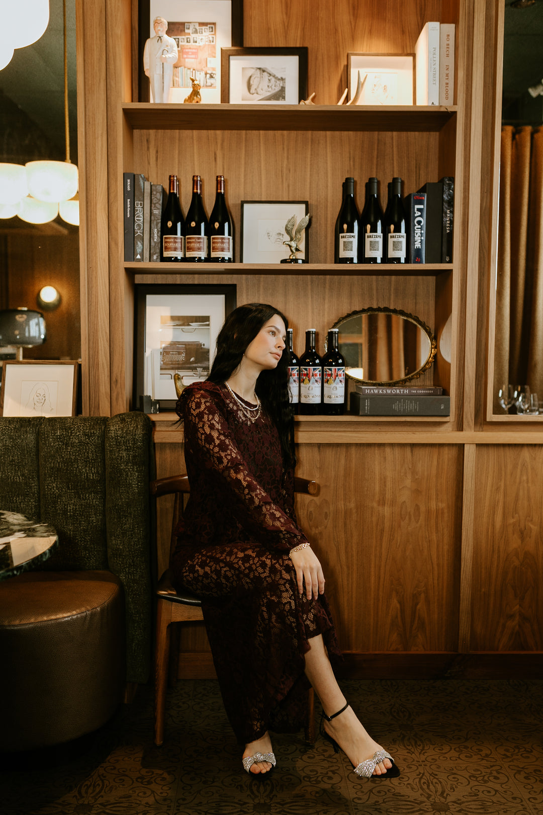 Vero Moda | Meta Lace Skirt - Wine Tasting