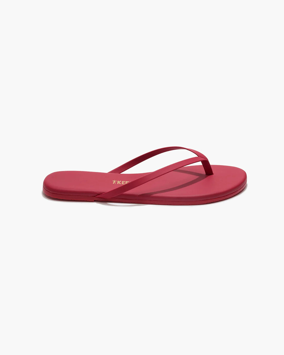 Tkees | Solid Flip Flop - Red
