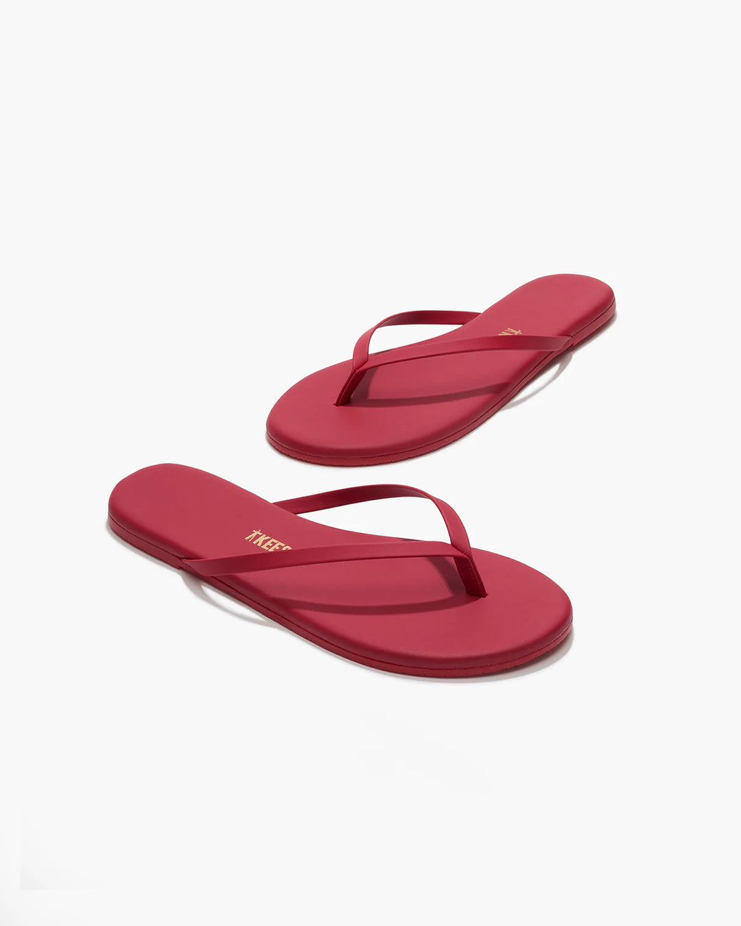 Tkees | Solid Flip Flop - Red