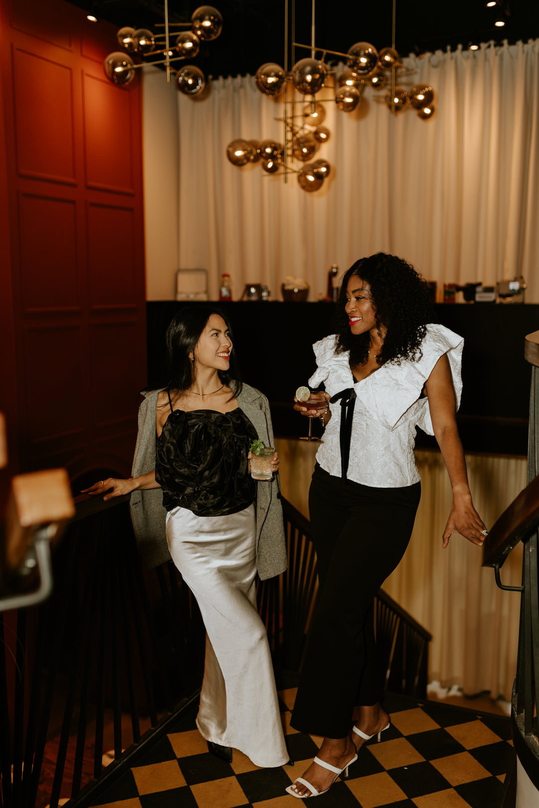 Rosette Cropped Blouse