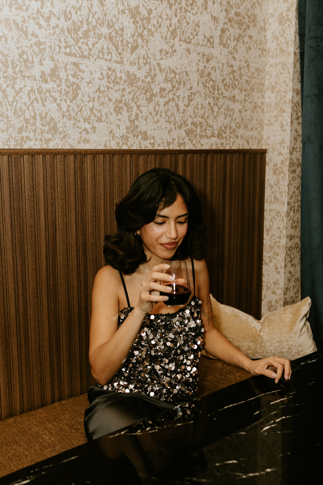 The End of the Night Sequin Tank