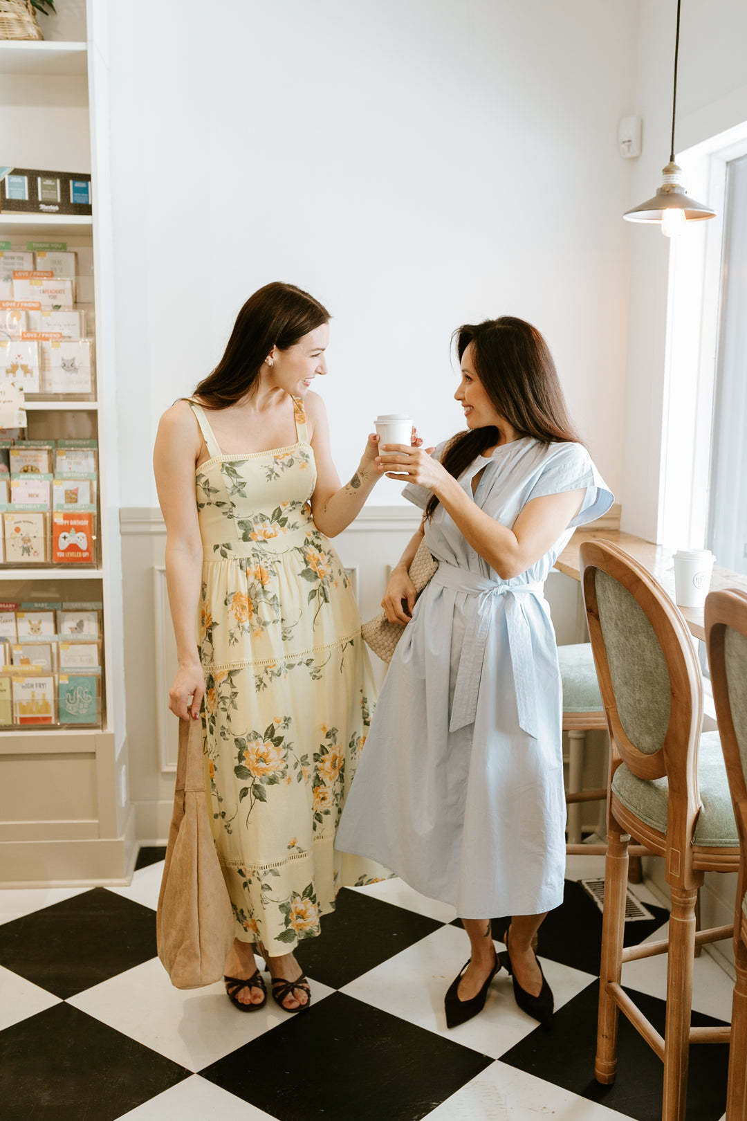 Cancela Midi Dress - Pale Blue