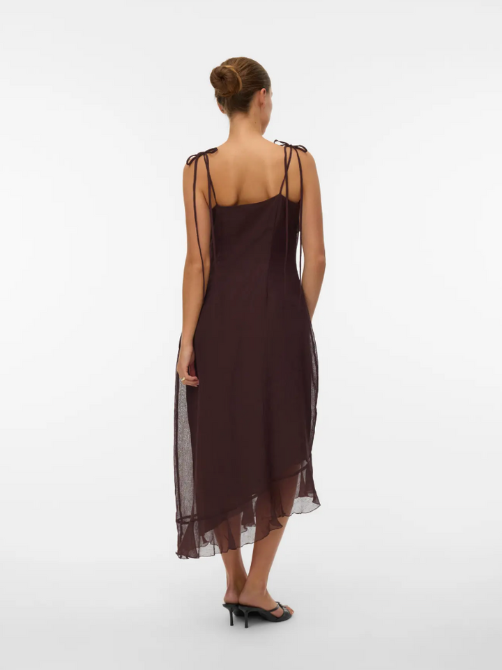Vero Moda | Sabrina Chocolate Brown Scarf Midi