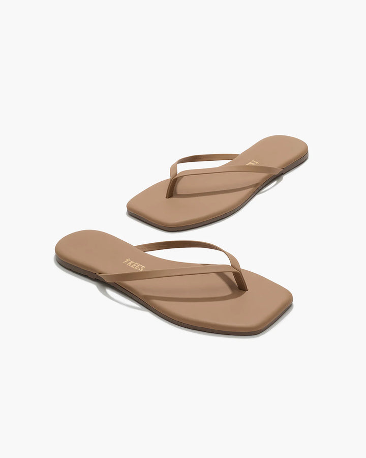 Tkees | Square Toe Lily Flip Flop - Cocobutter