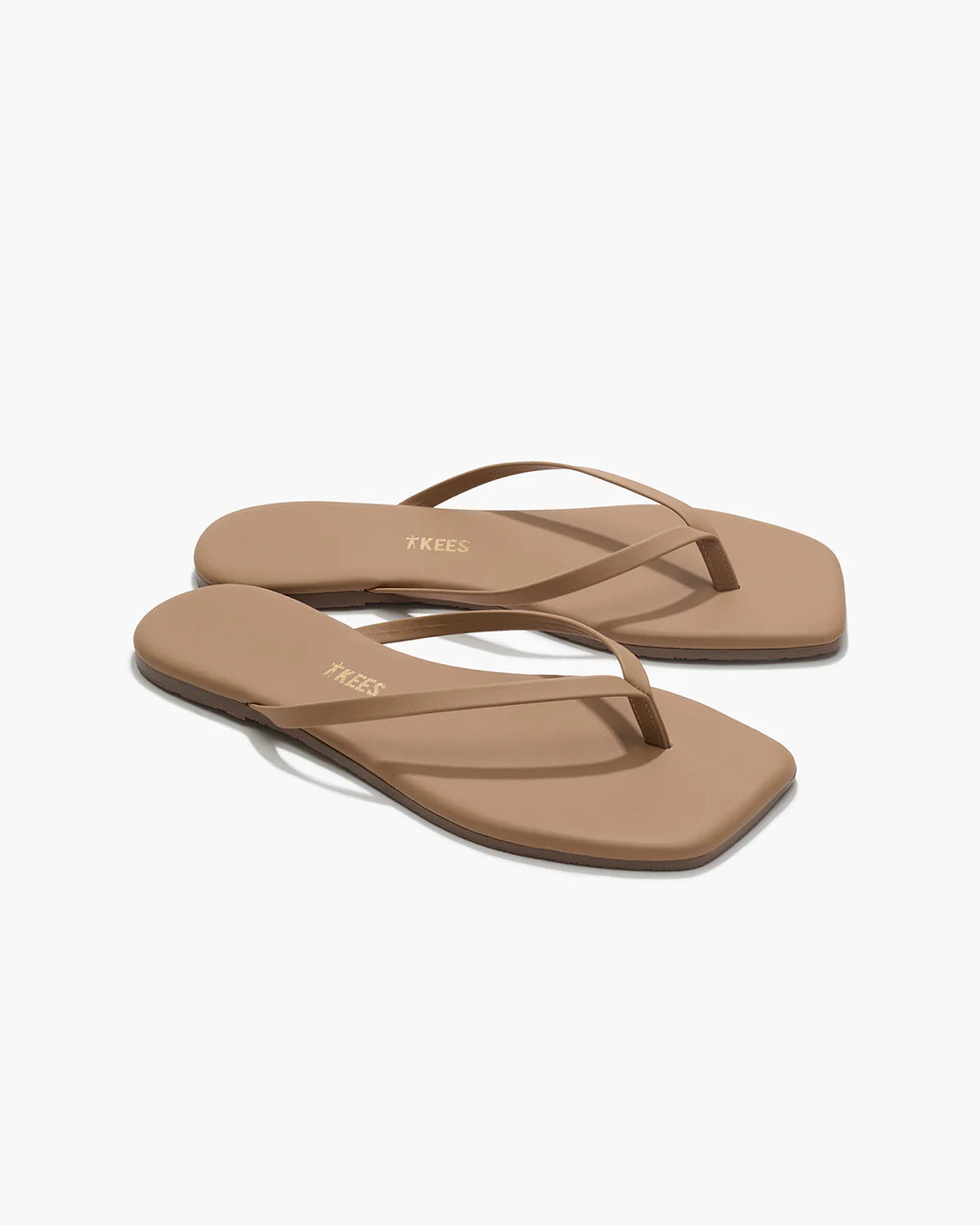Tkees | Square Toe Lily Flip Flop - Cocobutter